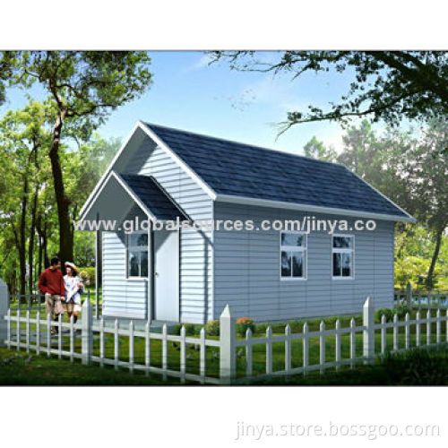 Prefabricated House and Villas with Nice Appearance, Built-in Factory as a Sample House, Waterproof
